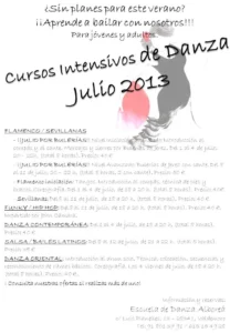 Cursos Intensivos Julio 2013 | FRANCISCO CARLOS SANCHO NADAL